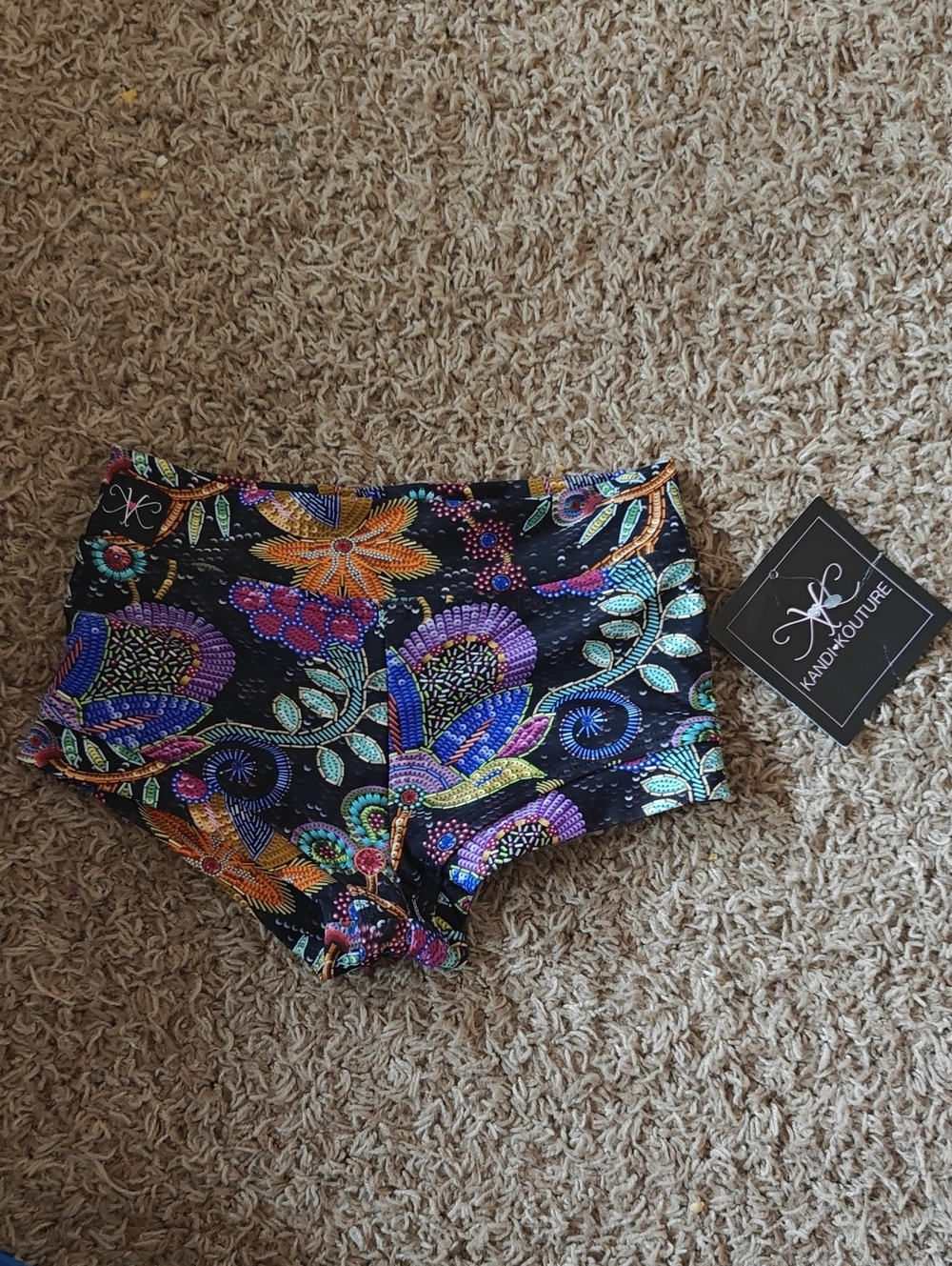 Kandi Kouture Girls Dance Briefs.  Fun And Colorful - NWT
